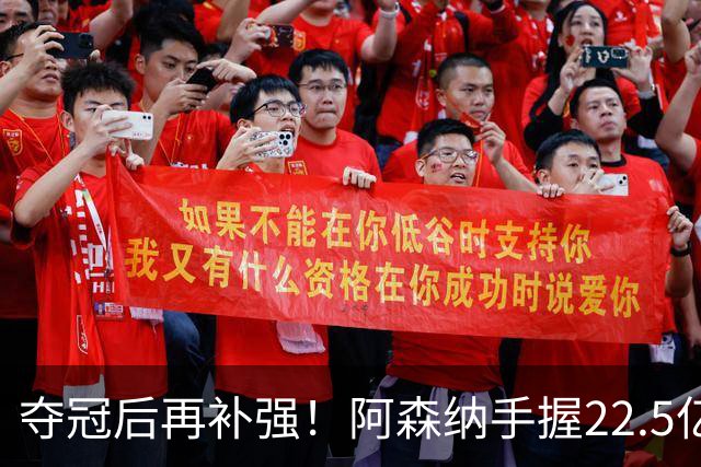 夺冠后再补强！阿森纳手握22.5亿元预算，全力抢罗杰斯与伊尔迪兹